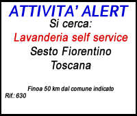 cerco lavanderia self service  toscana